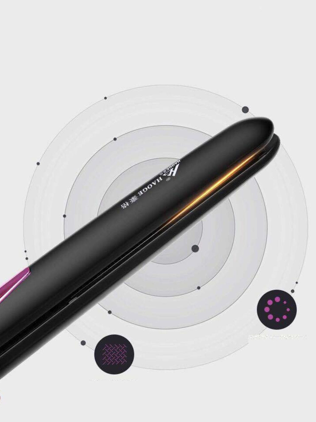 Adjustable Temperature Hair Straightener
