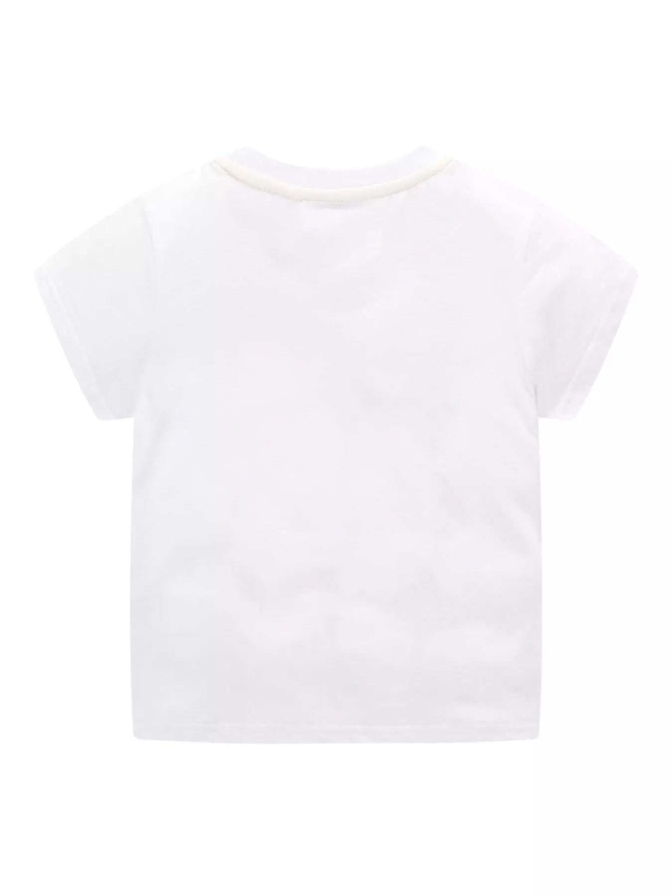 Children's Construction Vehicle Short Sleeve T-Shirt