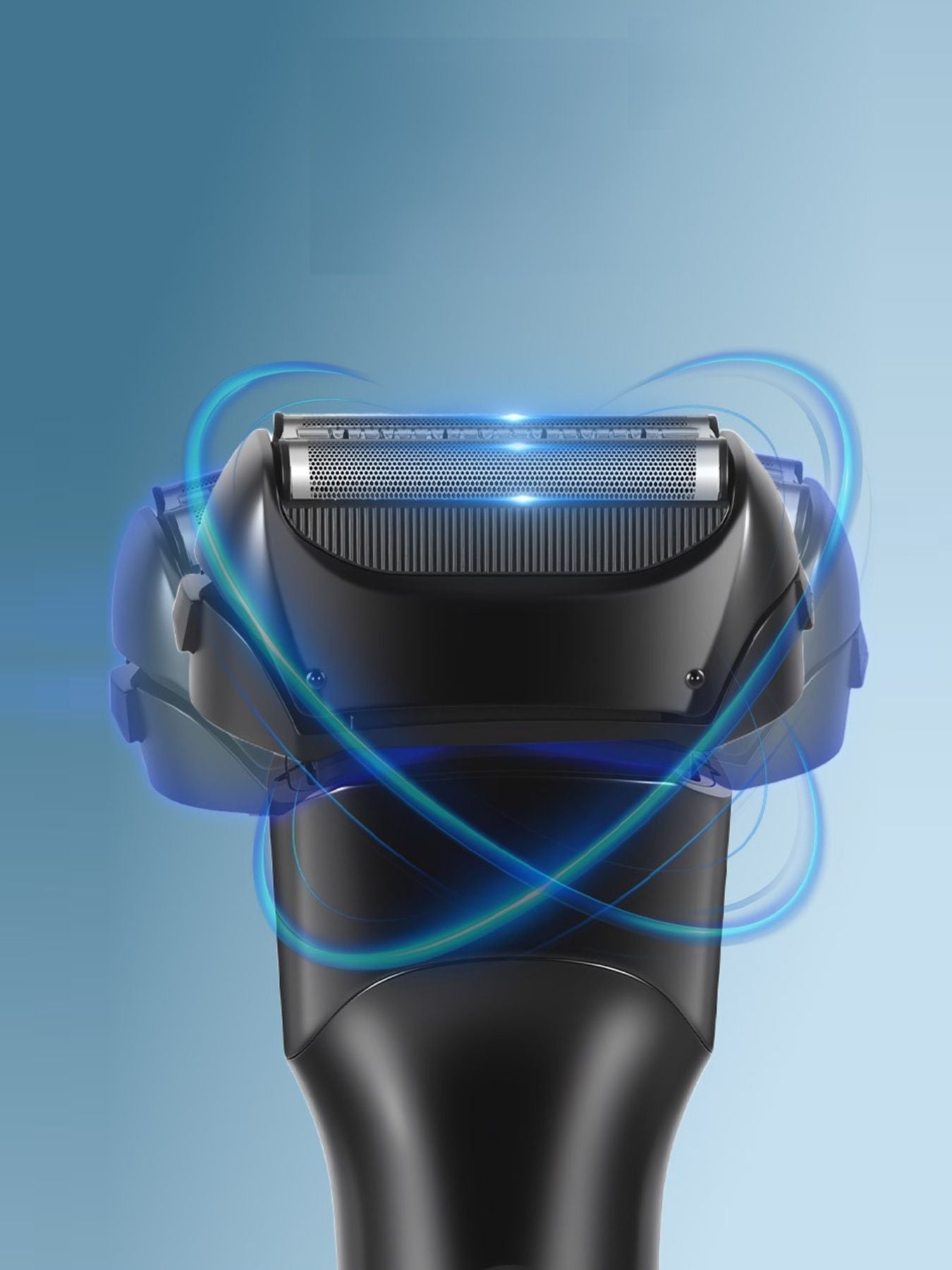 Electric LED Display Shaver