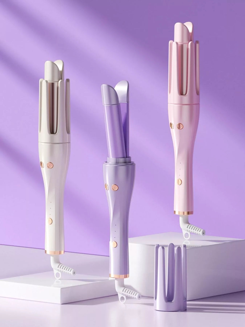 Automatic Rotating Hair Curling Iron