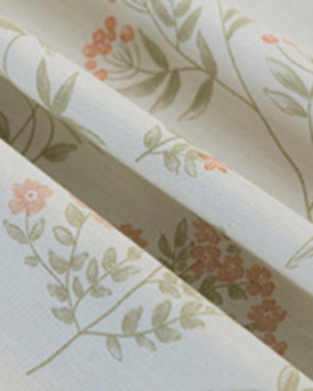 Celia Cottage Ribbon Bow Tie Floral Bedding Set / Pink