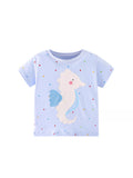 Children's Seahorse Short Sleeve T-Shirt