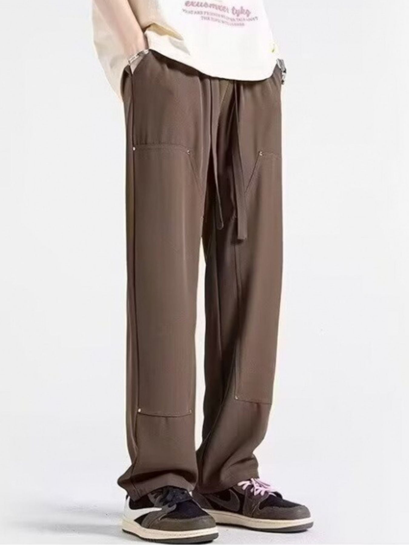 Men's Casual Loose Fit Drawstring Pants