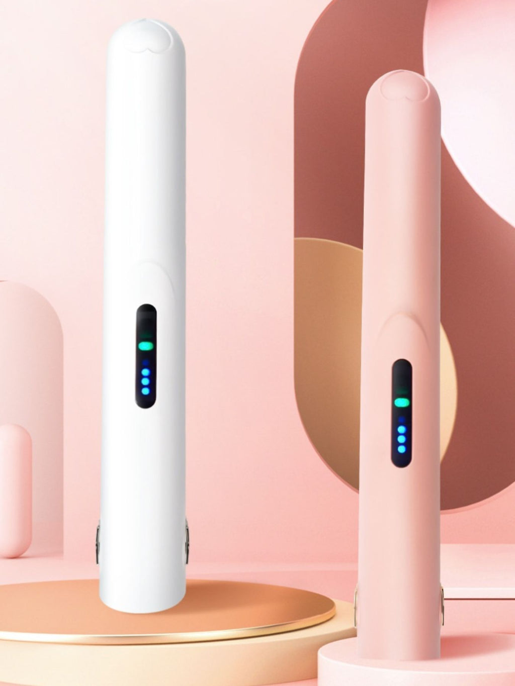 Portable Cordless Rechargeable Curling Iron