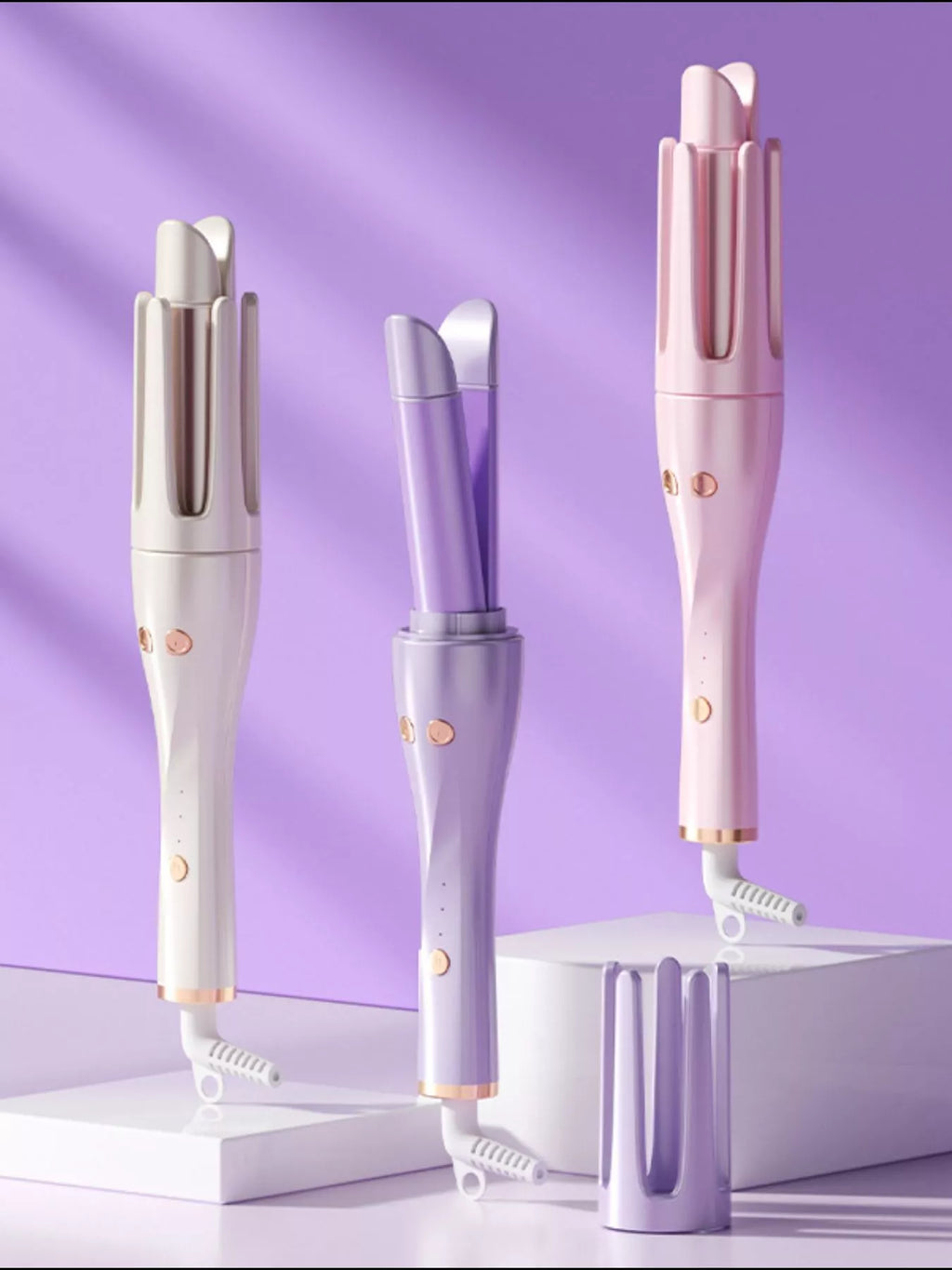 Automatic Rotating Hair Curling Iron