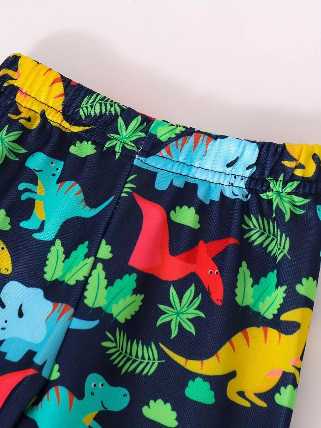 Children's Dinosaur Print Hoodie and Pants Set