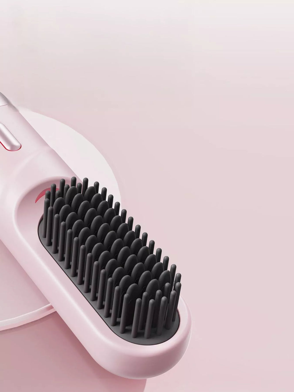 Portable Heated Straightening Comb with Temperature Control