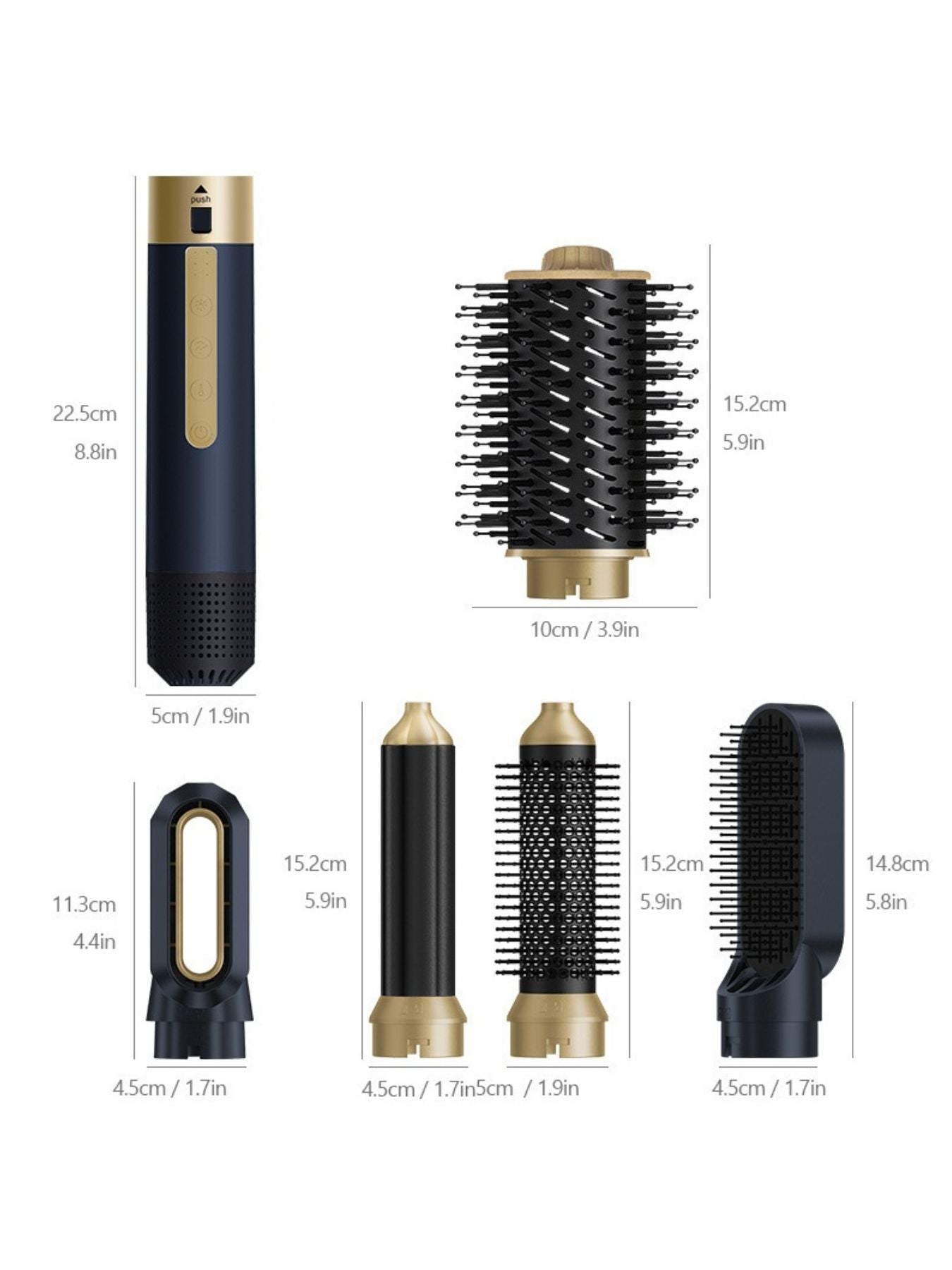6-in-1 Multifunctional Hot Air Brush