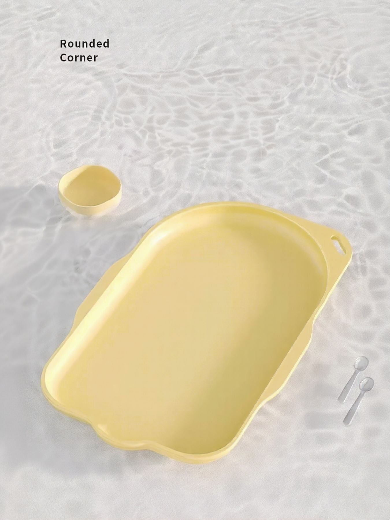 Non-Slip Pet Bowl with Tray