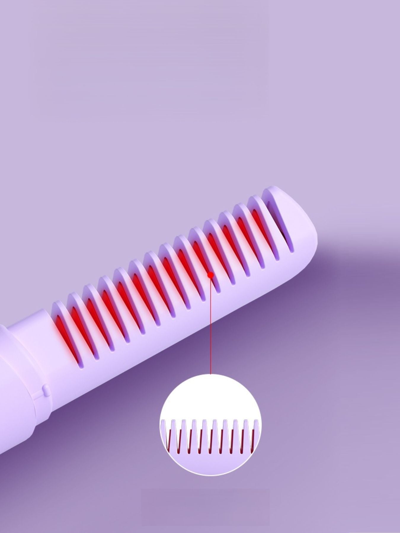 Portable Heated Straightening Comb