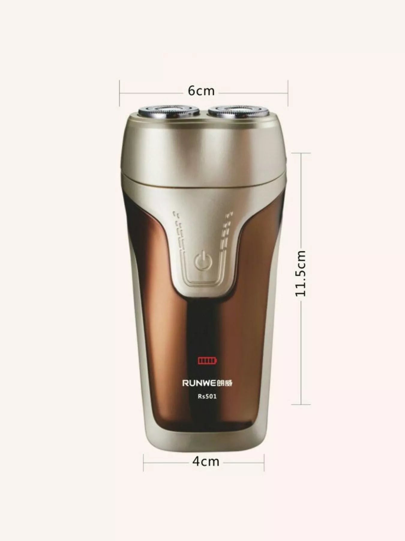 Rechargeable Rotary Shaver