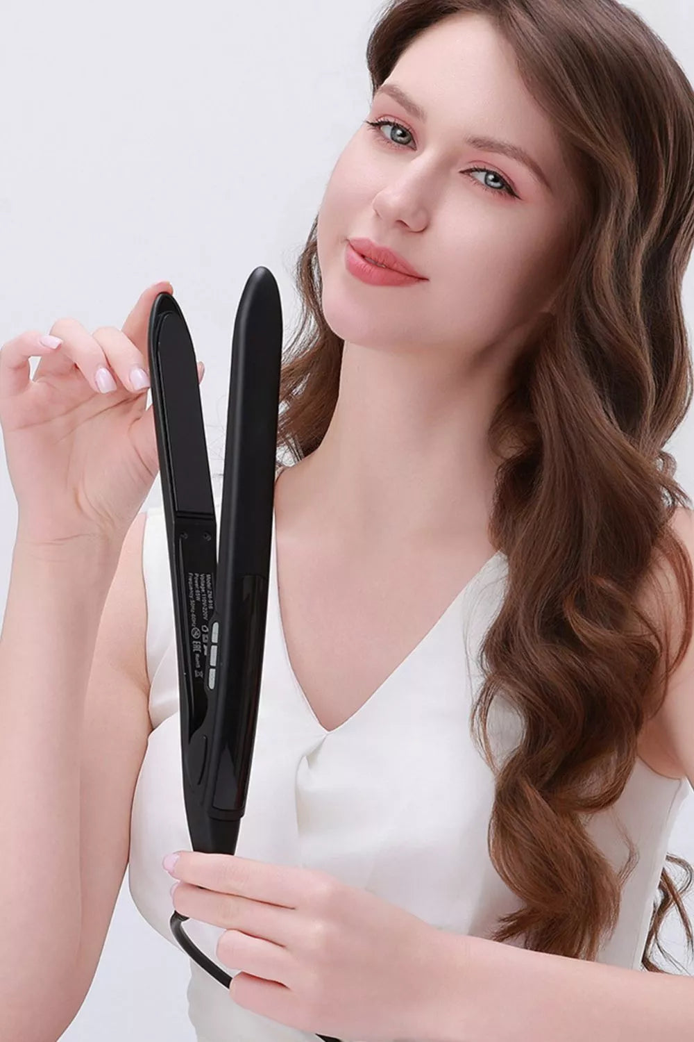 2-in-1 Curling & Straightening Iron