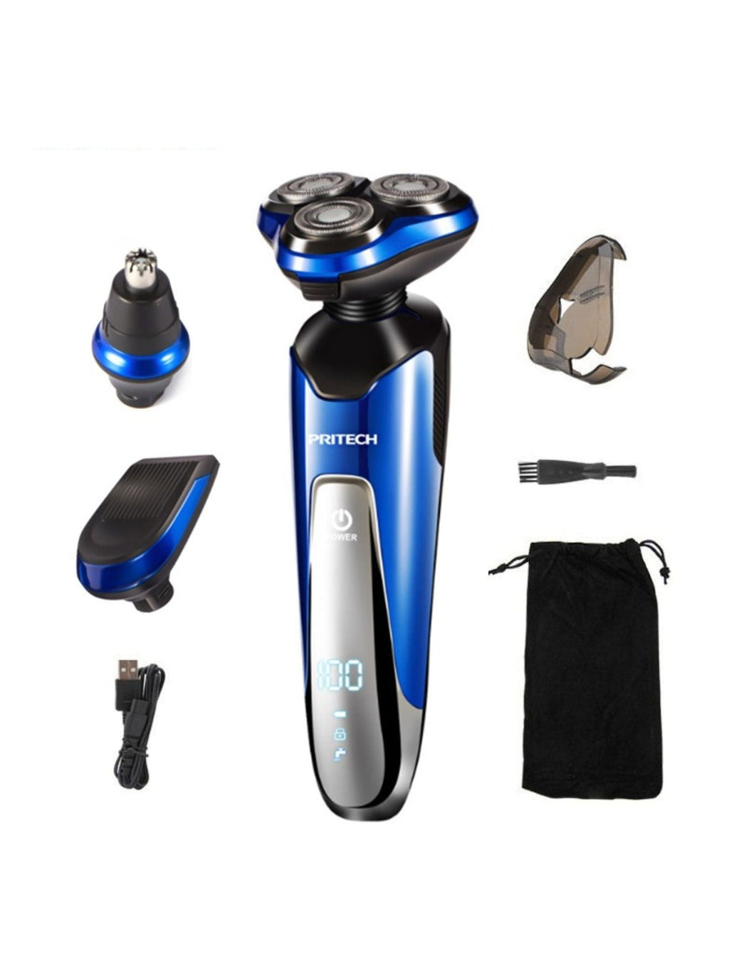3-in-1 Electric Rotary Shaver