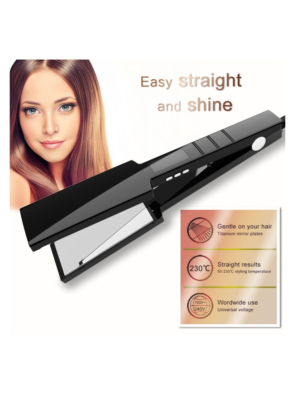 Fast Heating Hair Straightener