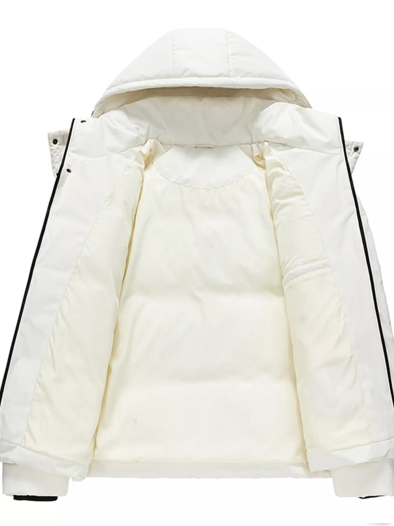 Men's Plus Size Hooded Padded Winter Coat