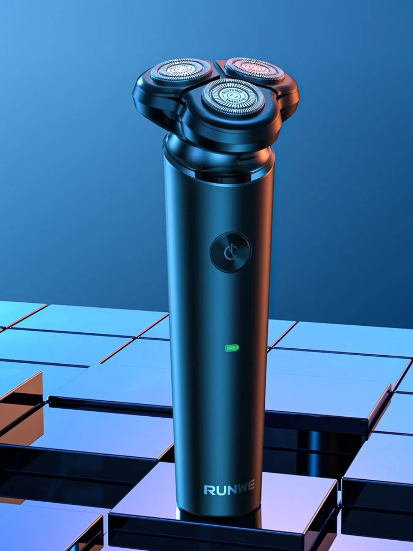 3-Head Rotary Electric Shaver