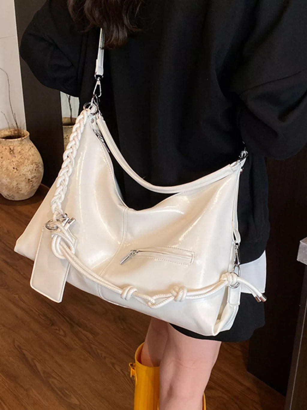 PU Leather Shoulder Bag