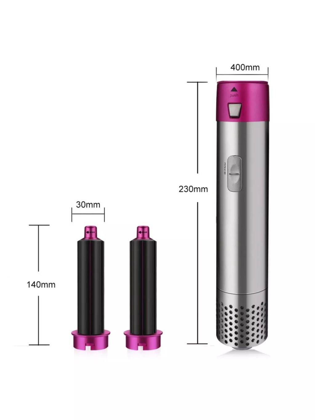 Adjustable Temperature Curling Iron