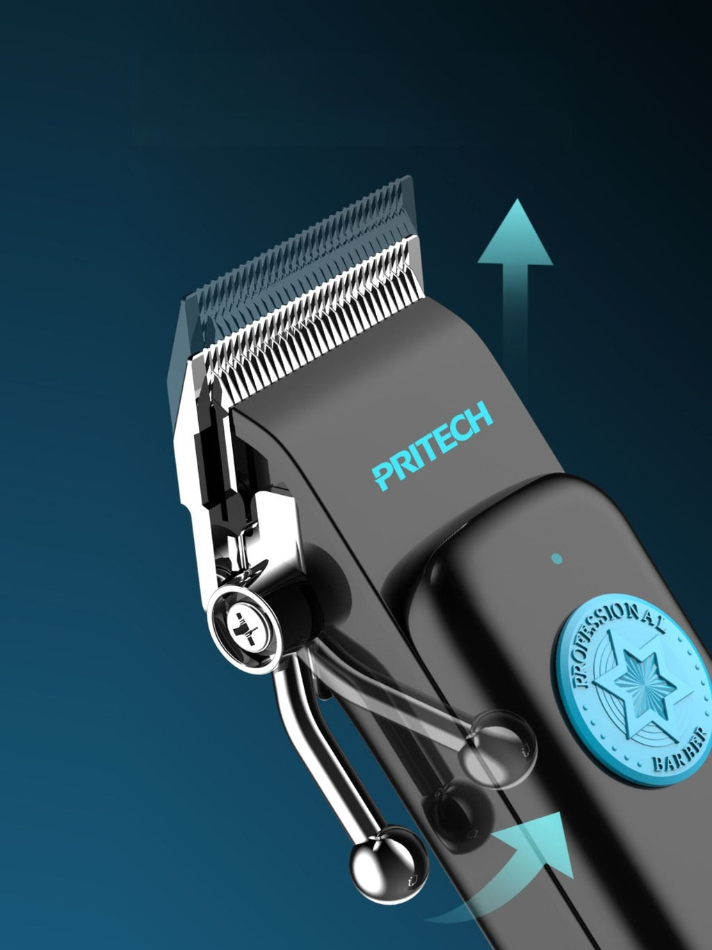 Cordless Hair Clipper with LED Display