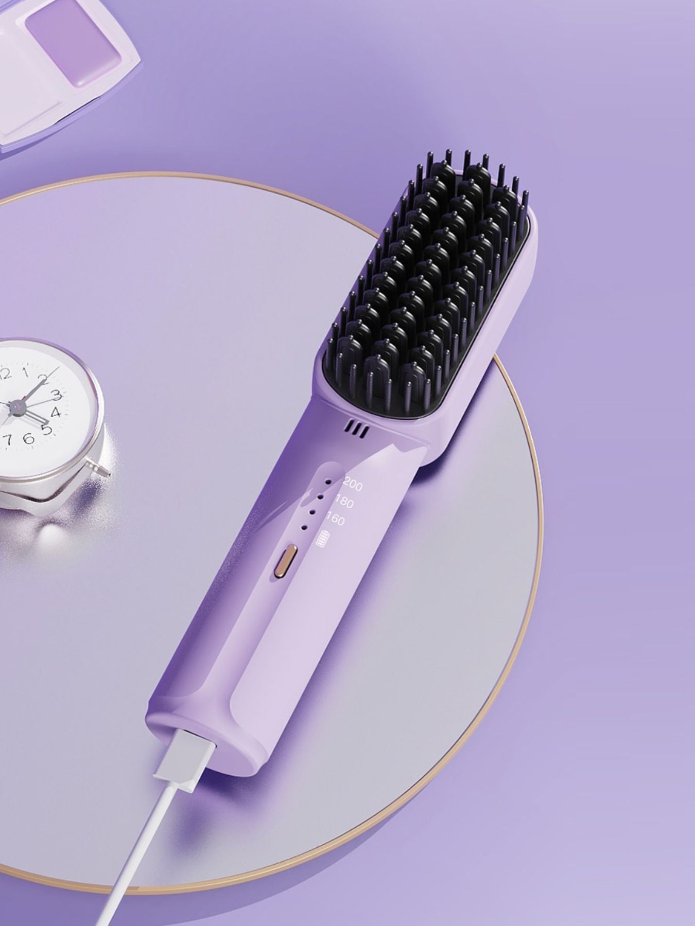 Portable Heated Straightening Comb