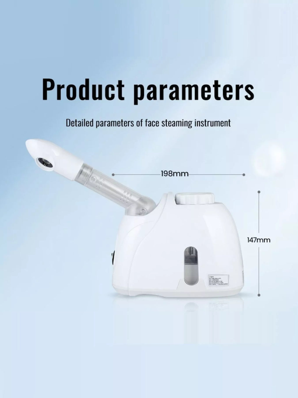 Facial Steamer Deep Cleansing Beauty Device