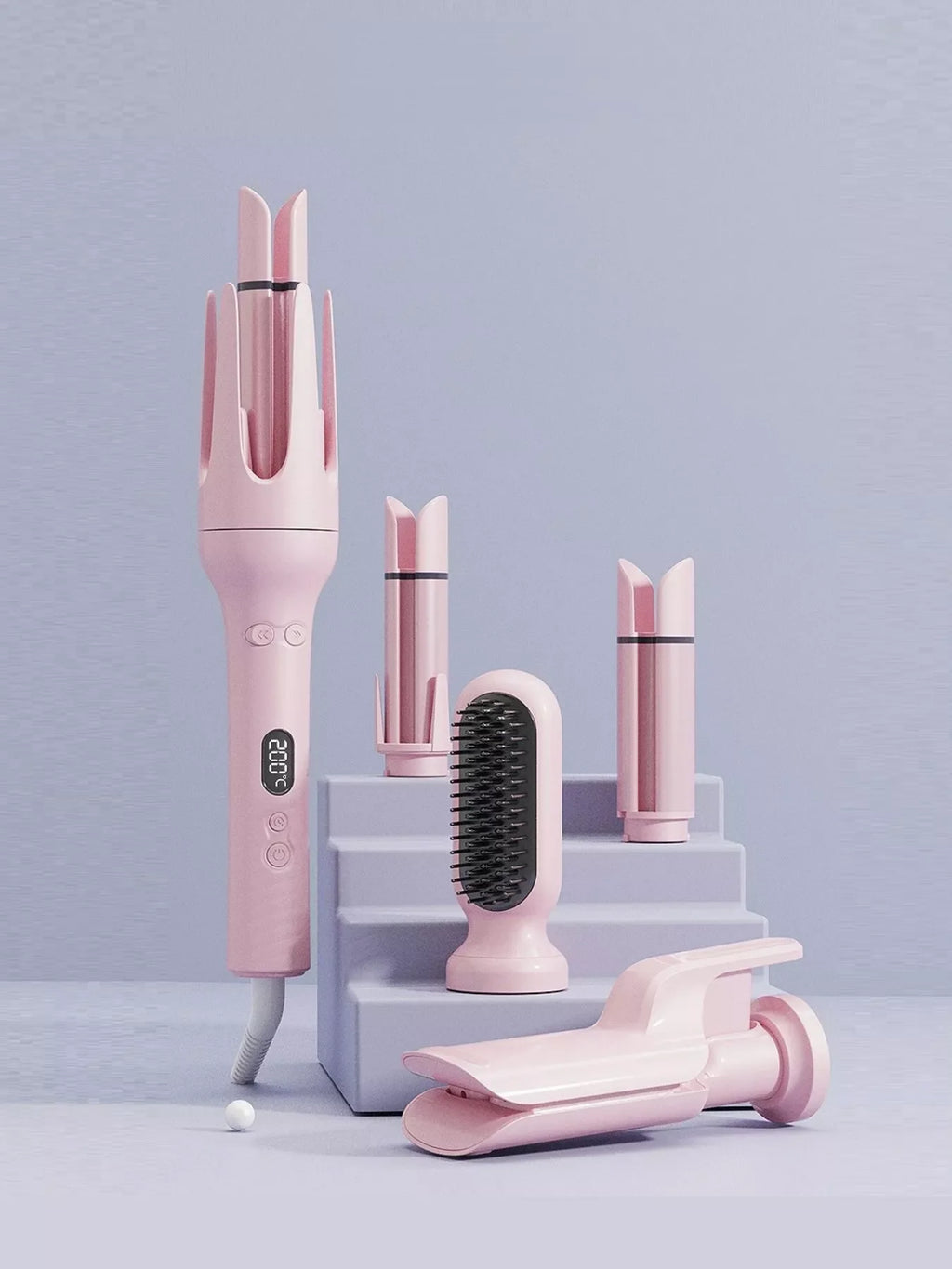 Automatic Rotating Ceramic Hair Curling Iron