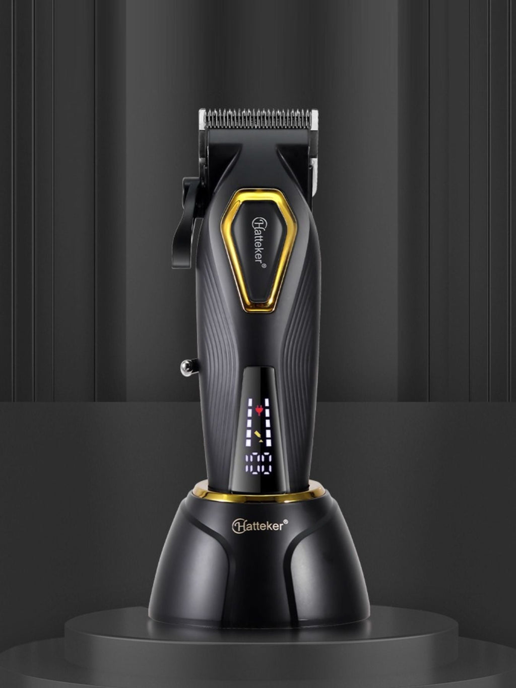 Cordless Hair Clipper with LED Display