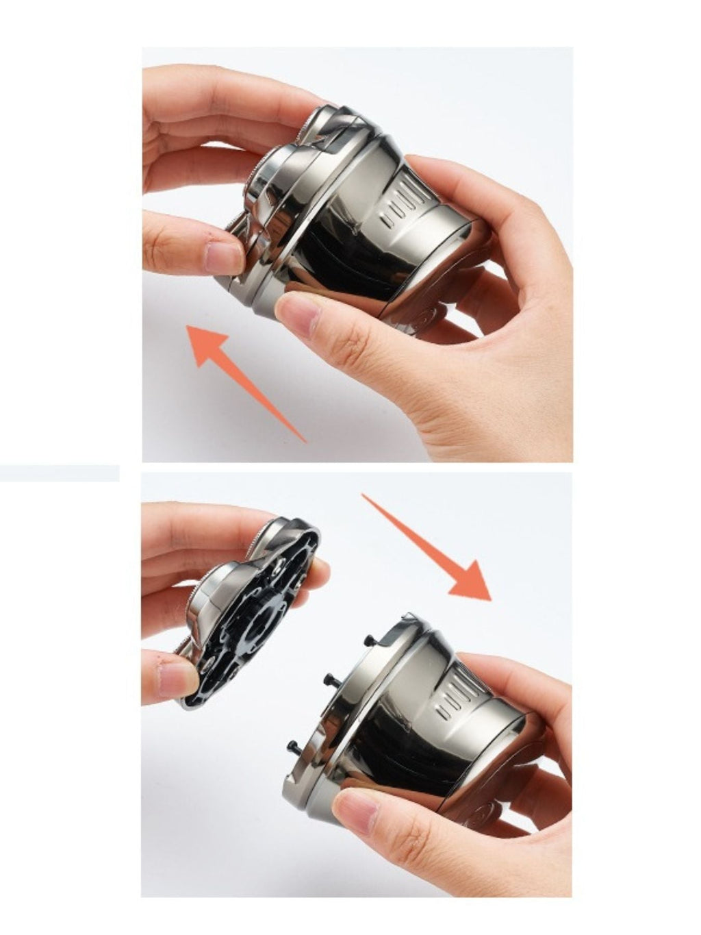 Rechargeable 5-Head Rotary Shaver