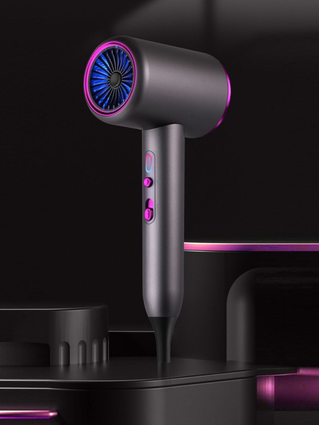 High-Speed Hair Dryer with Temperature Control