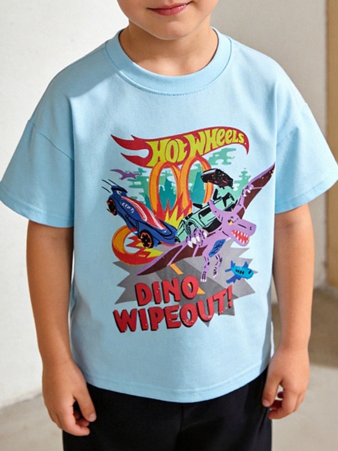 Children's Dino Wipeout Graphic Tee