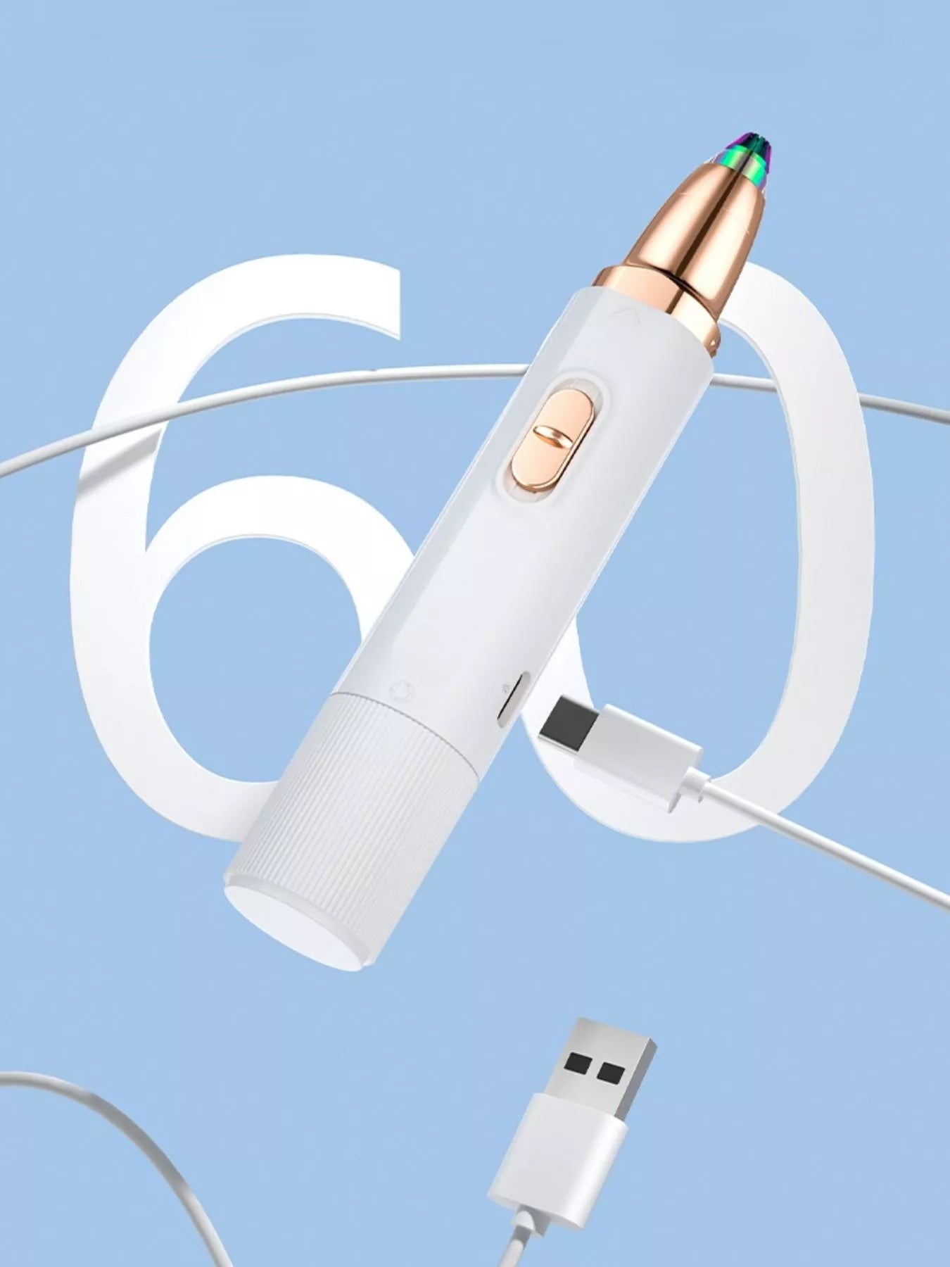 Dual-Head Painless Precision Hair Removal Pen