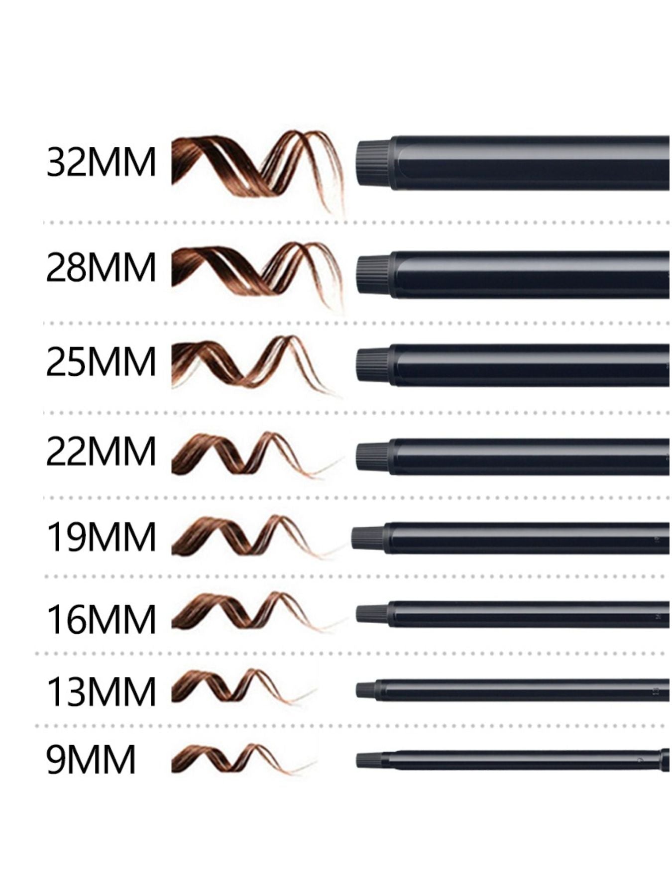 Adjustable Temperature Curling Iron