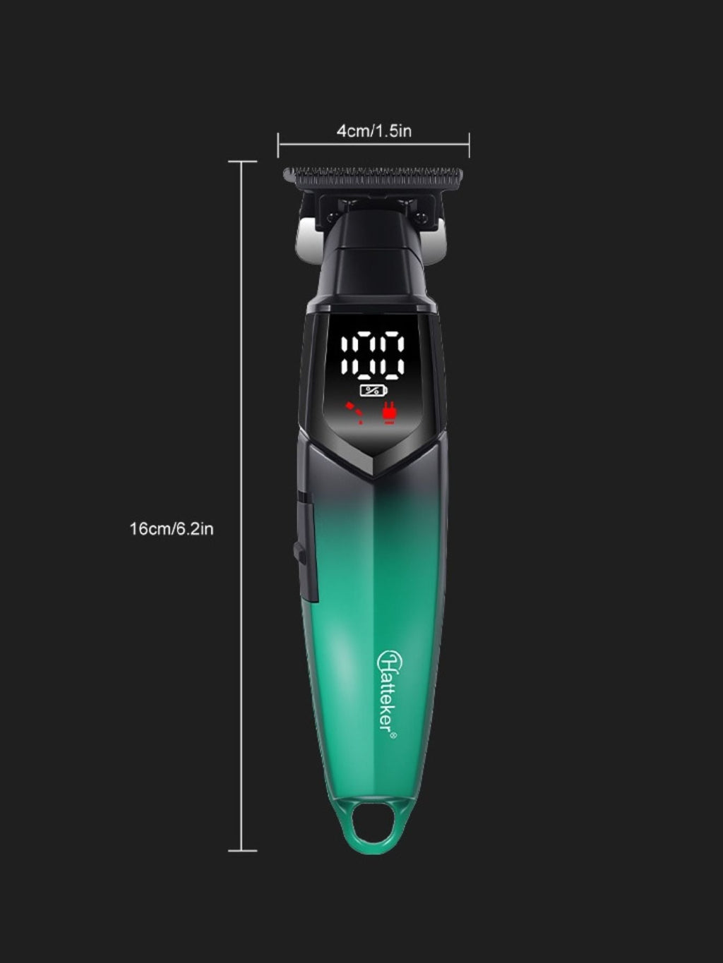 Cordless Hair Clipper with LED Display