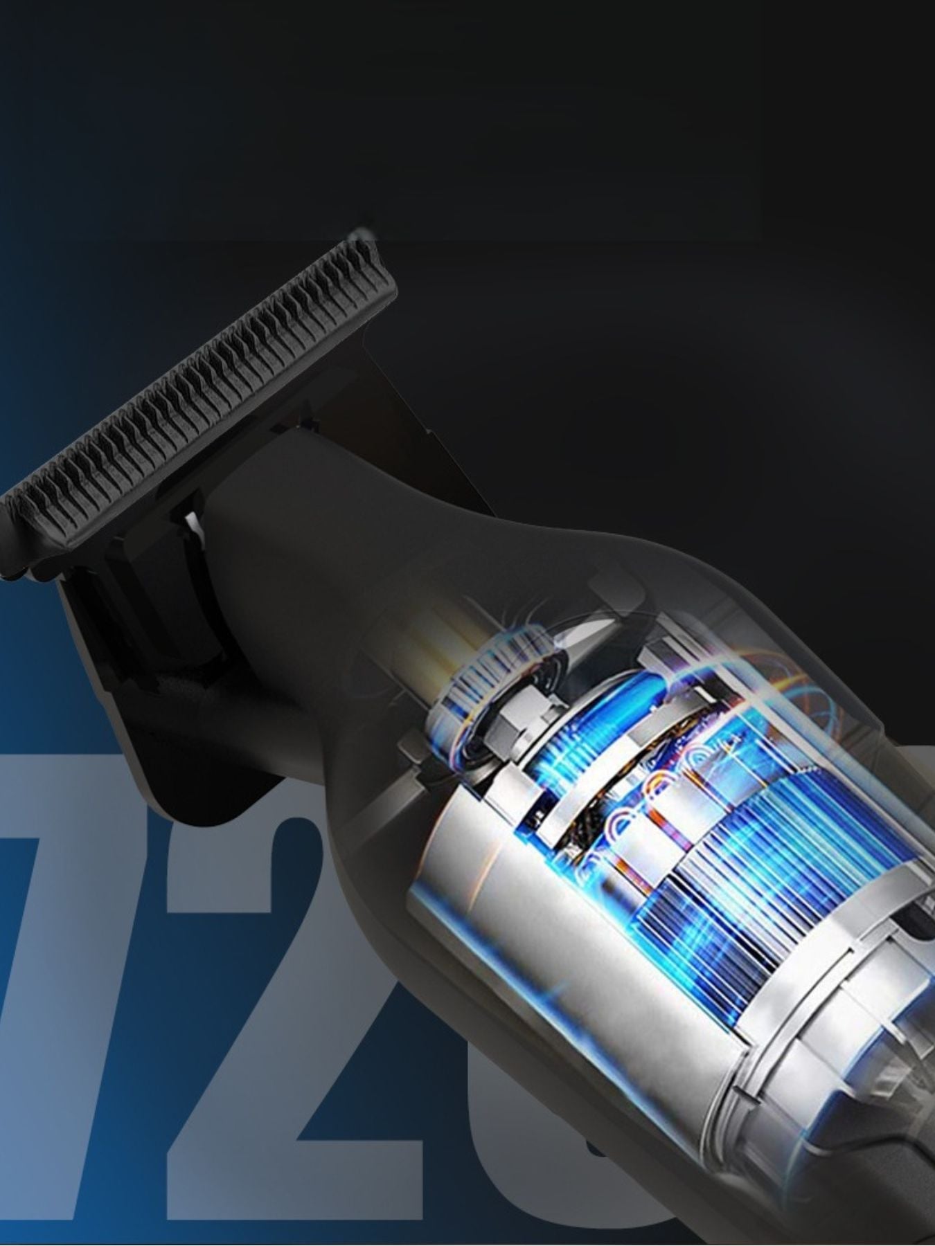 Cordless LED Hair Clipper