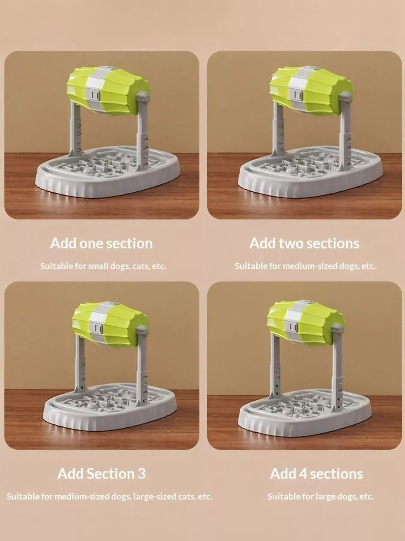 Adjustable Height Pet Feeding Station