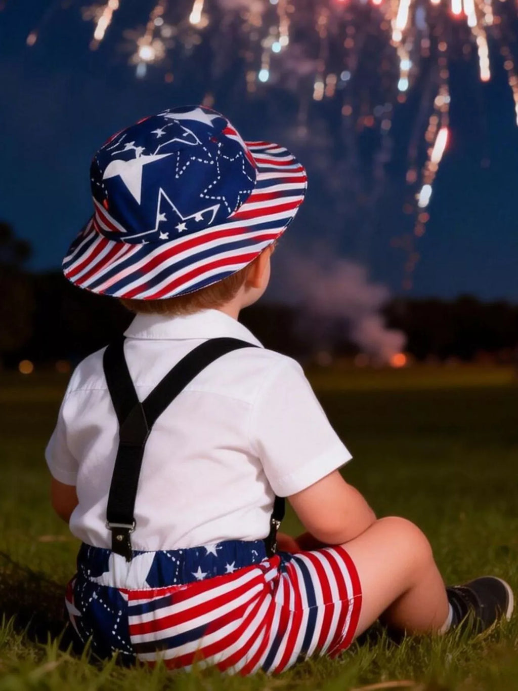 Children's Patriotic Celebration Outfit Set