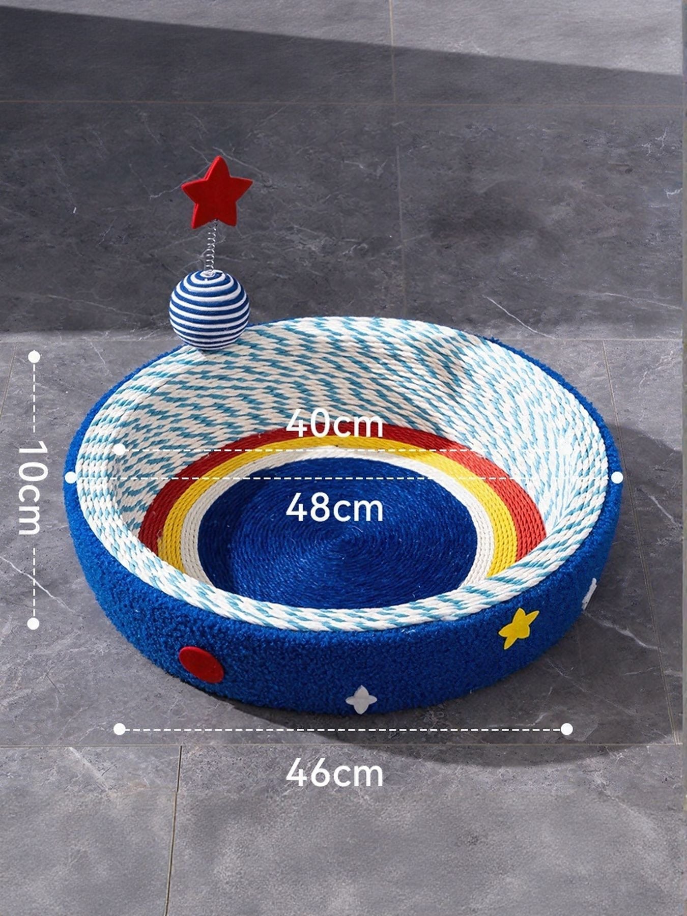 Round Cat Scratching Posts Pet Nest