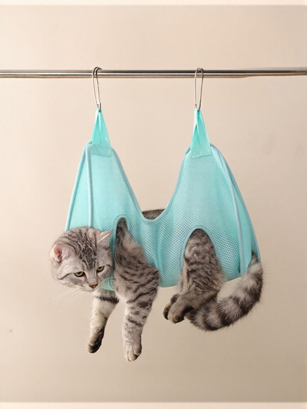 Breathable Pet Grooming Hammock for Showering