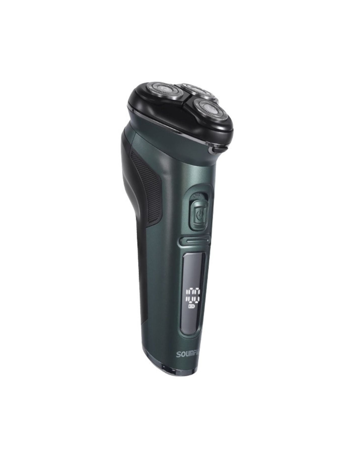 Rechargeable Rotary Electric Shaver with LED Display
