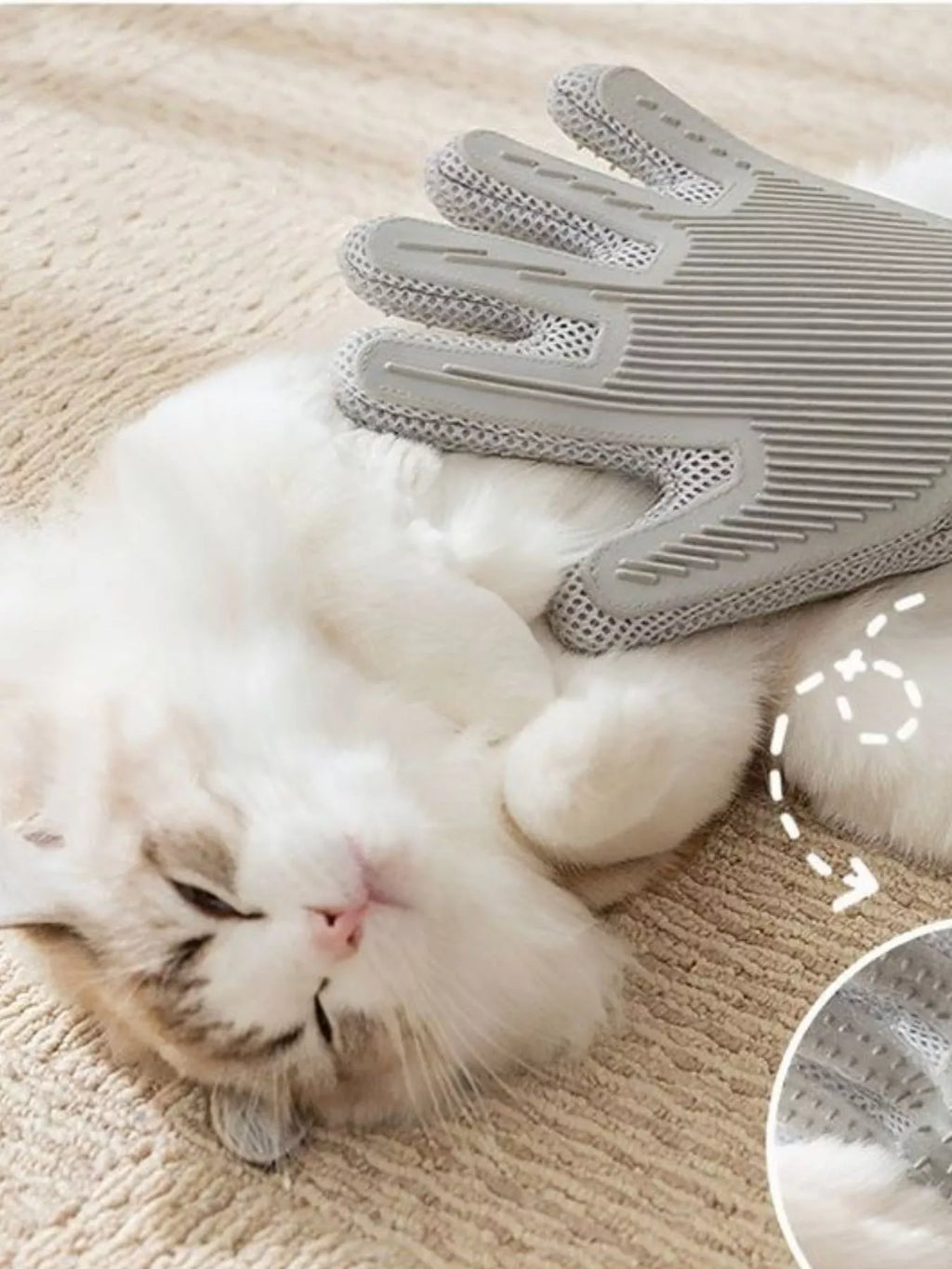 Touch Pet Grooming Glove