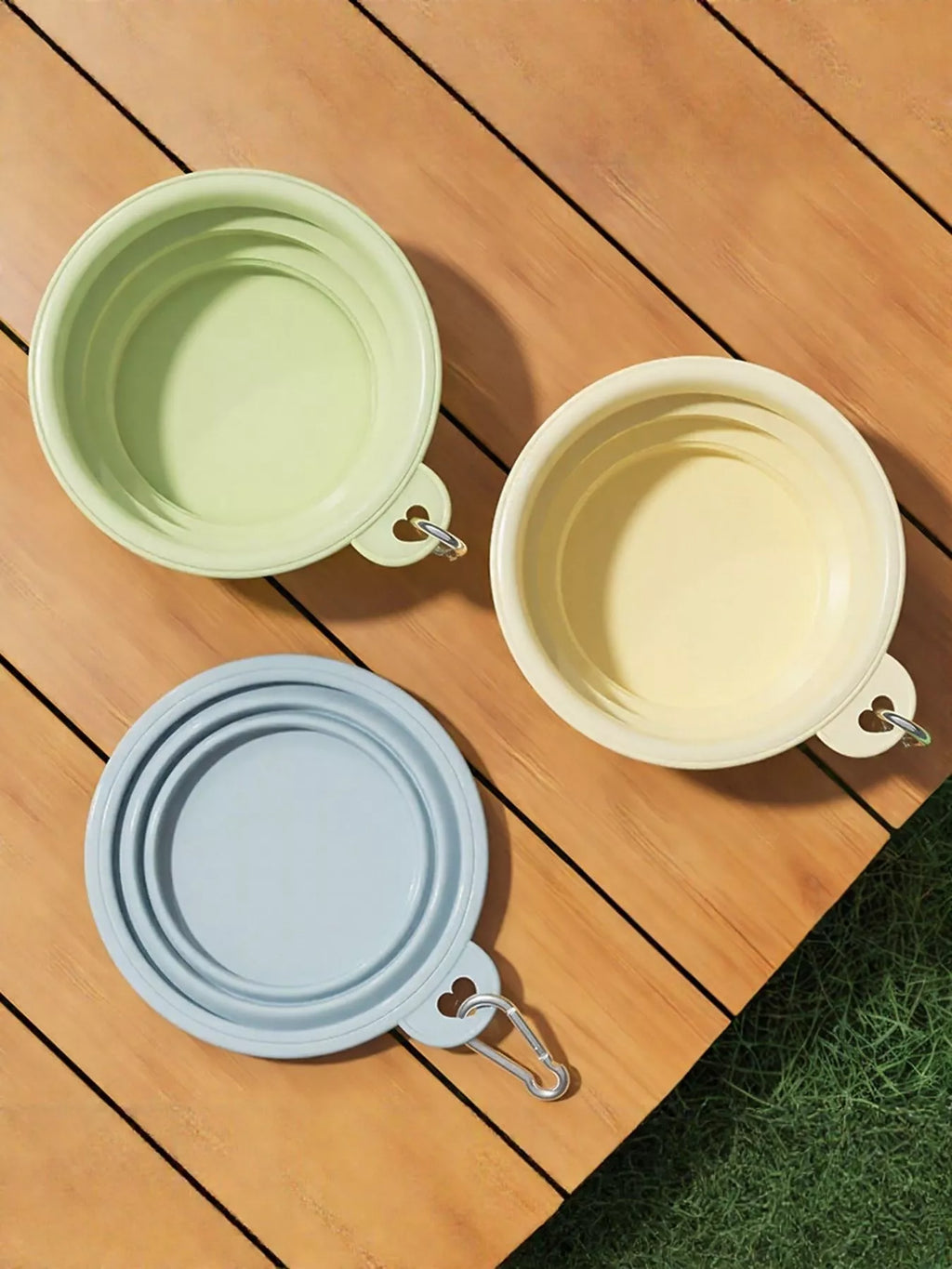 Portable Collapsible Pet Bowls