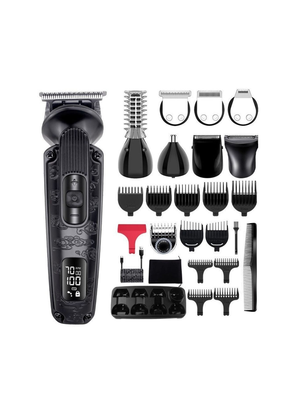 LED Display Hair Clipper