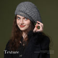 Women’s Cozy Wool Knit Beanie – Soft Warm Fall & Winter Hat
