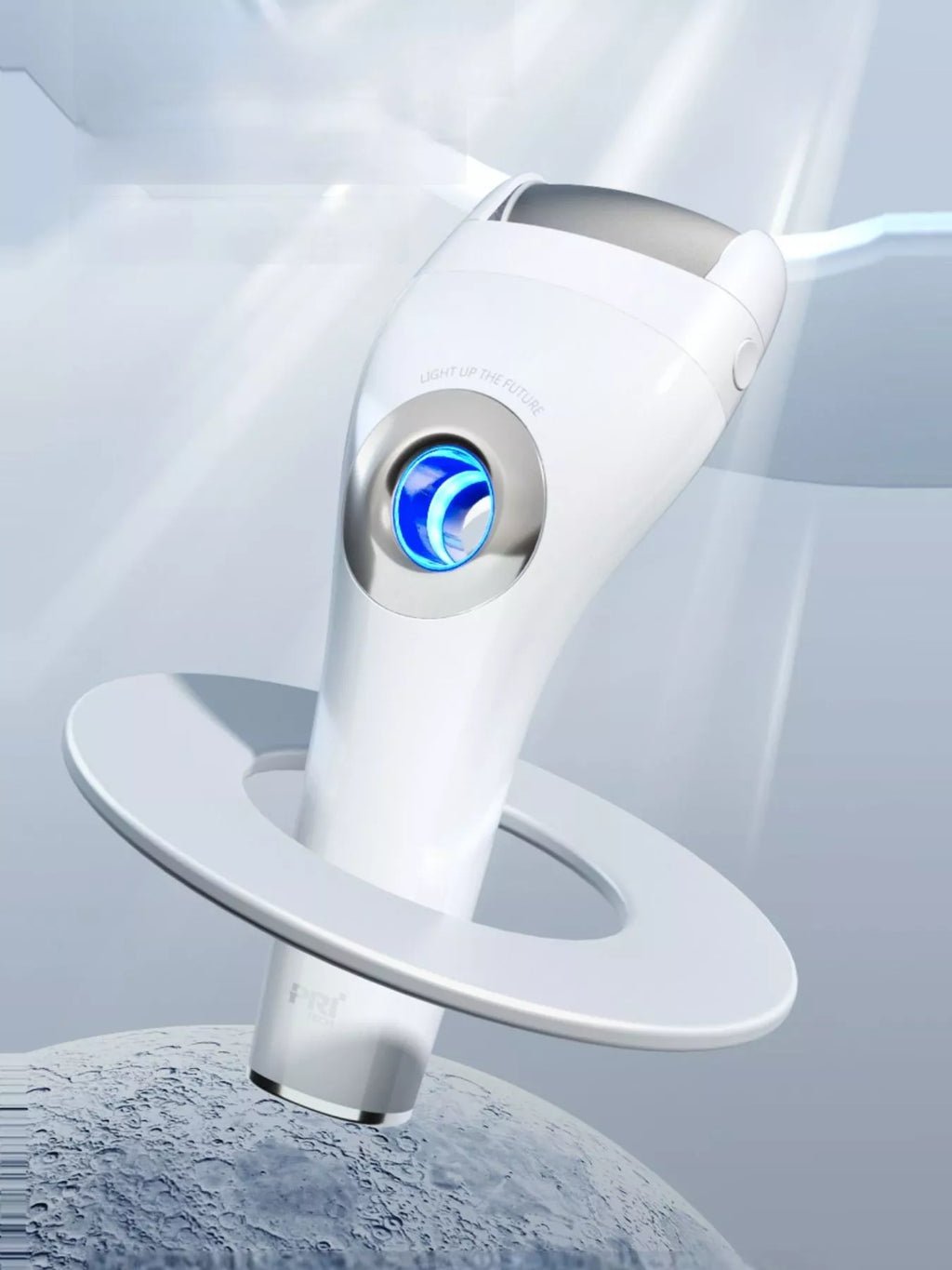 Electric Foot Nail Buffer with LED Light