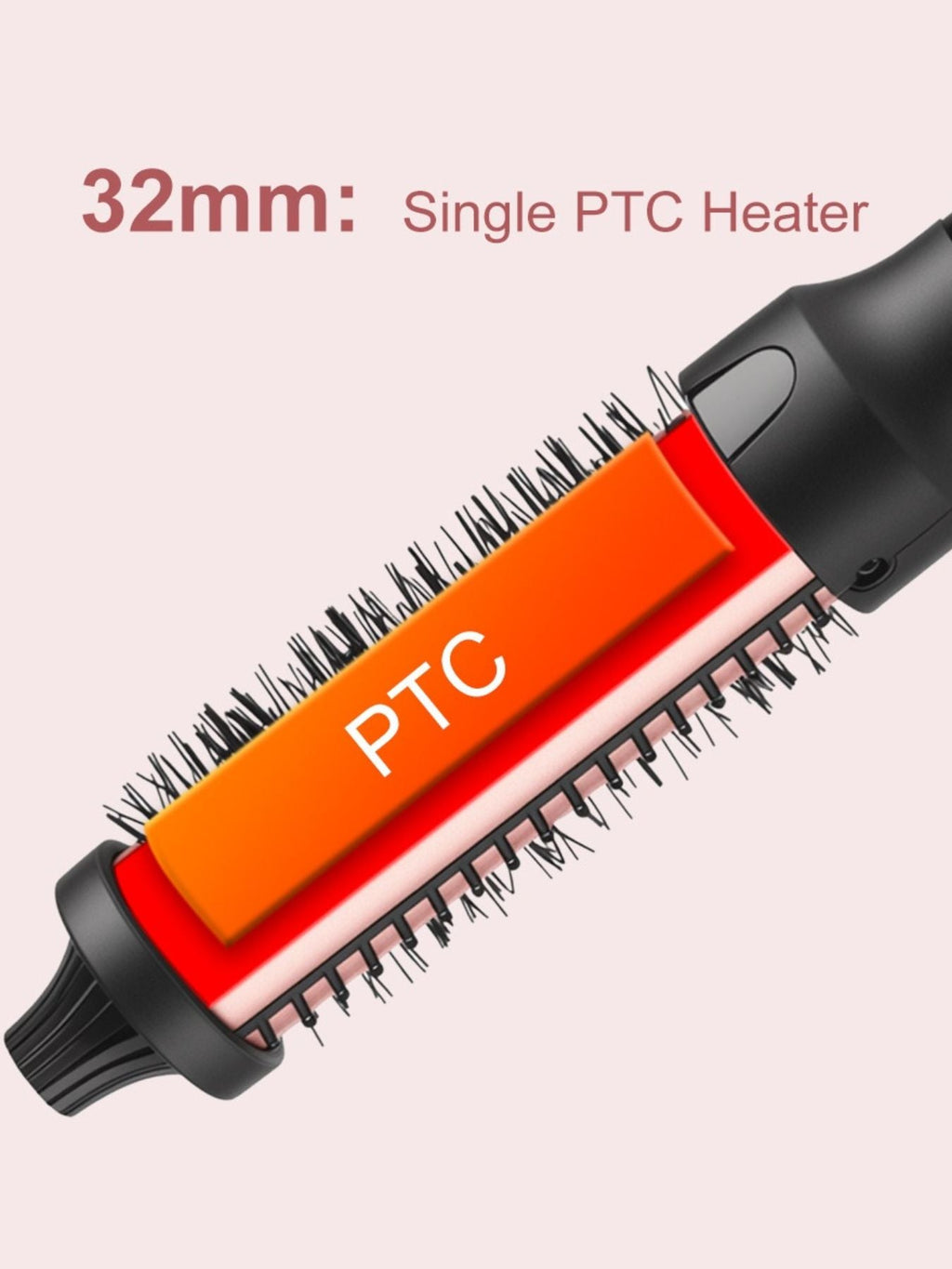 3-in-1 Ceramic Curling Hot Air Brush