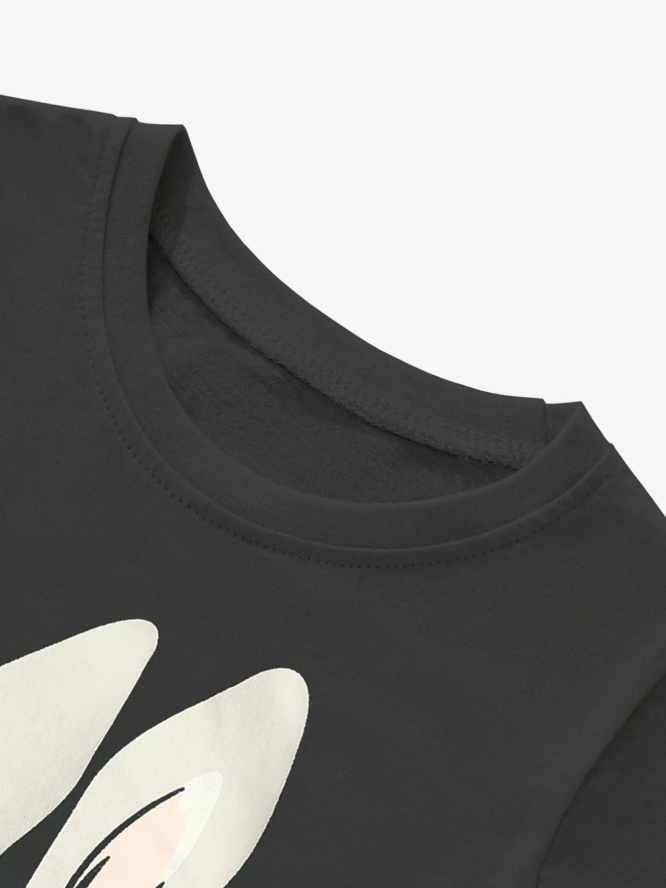 Children's Long Sleeve Rabbit Graphic T-Shirt