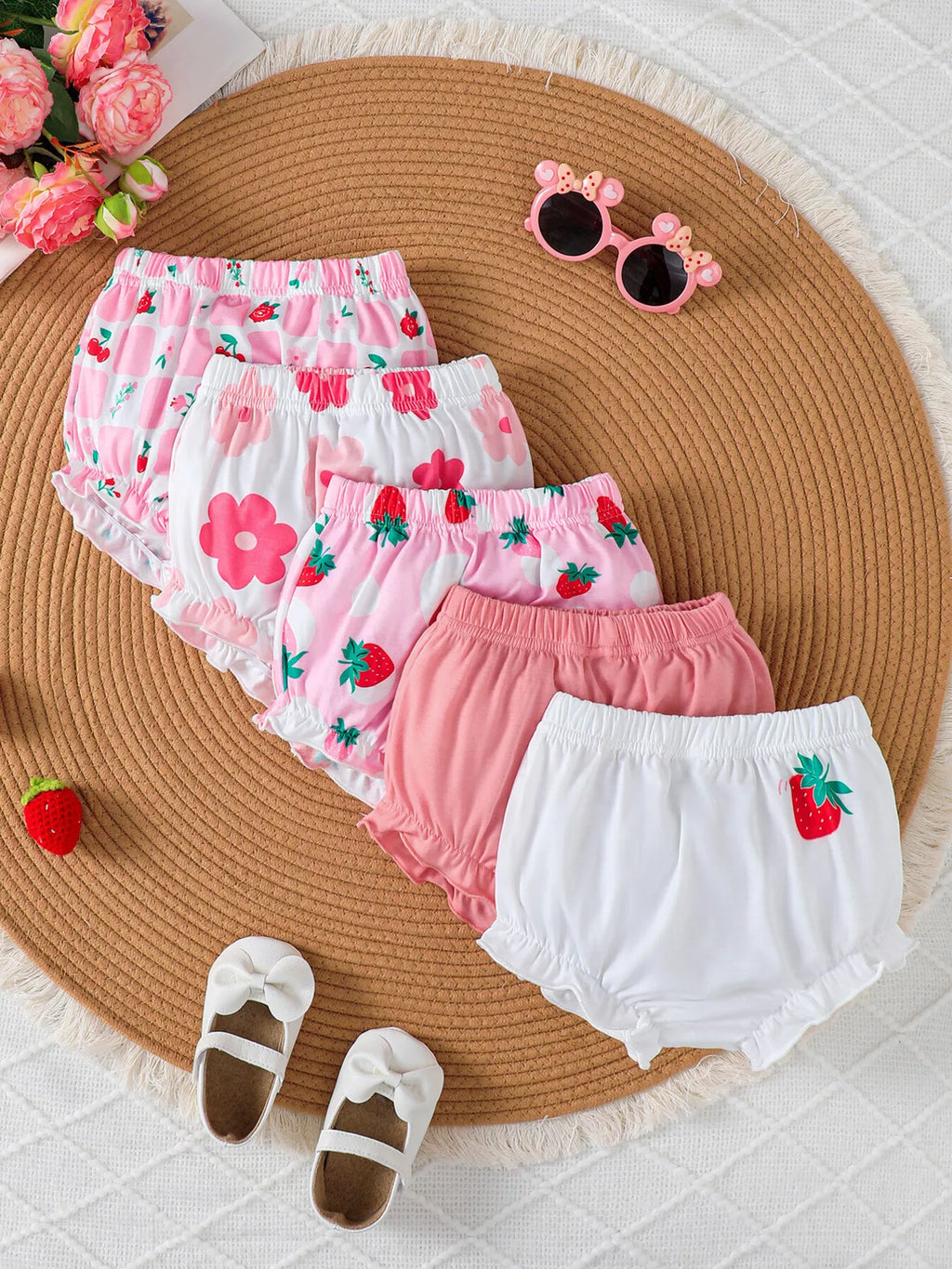 Children's Frill Hem Shorts