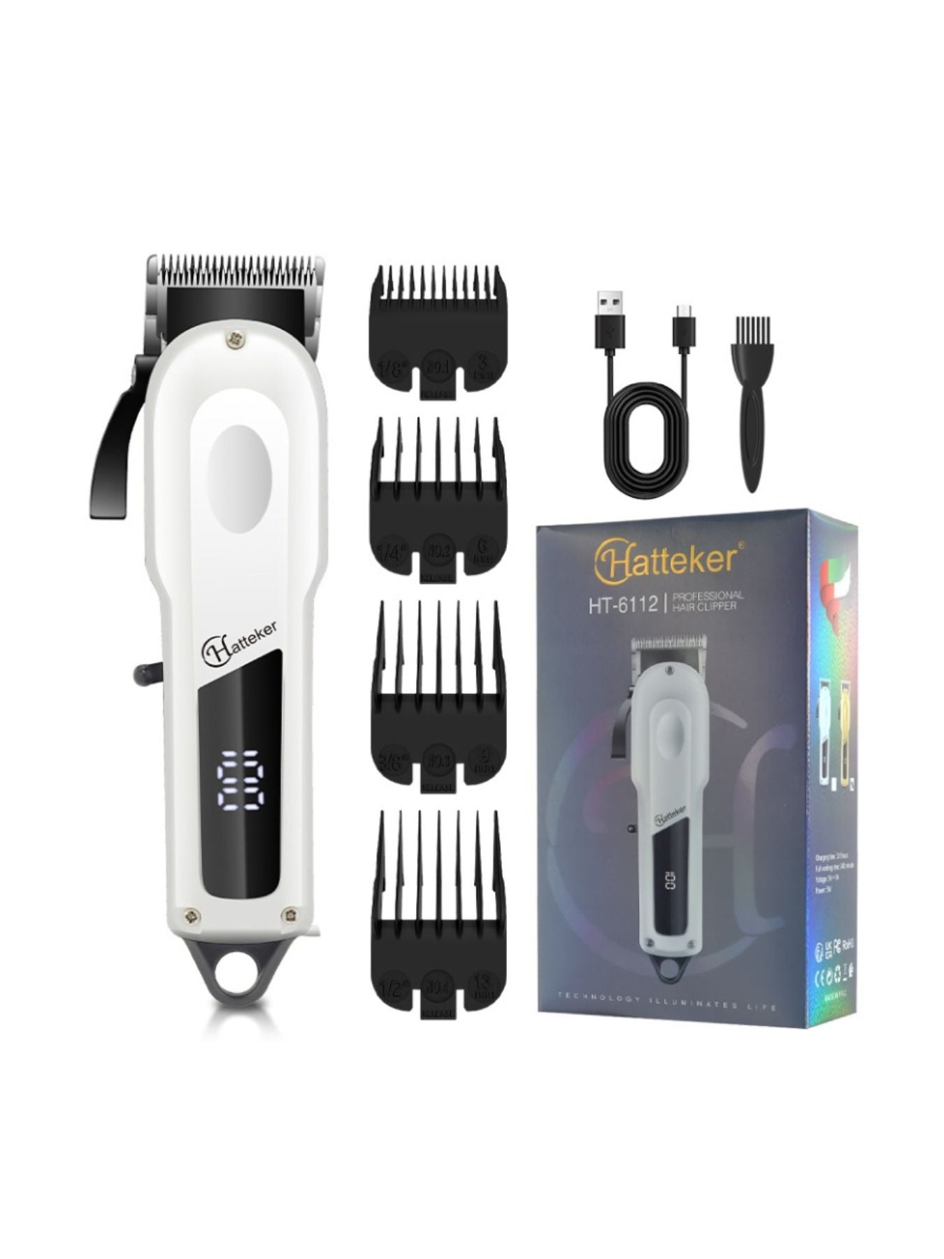 Electric Foil Shaver with LED Display