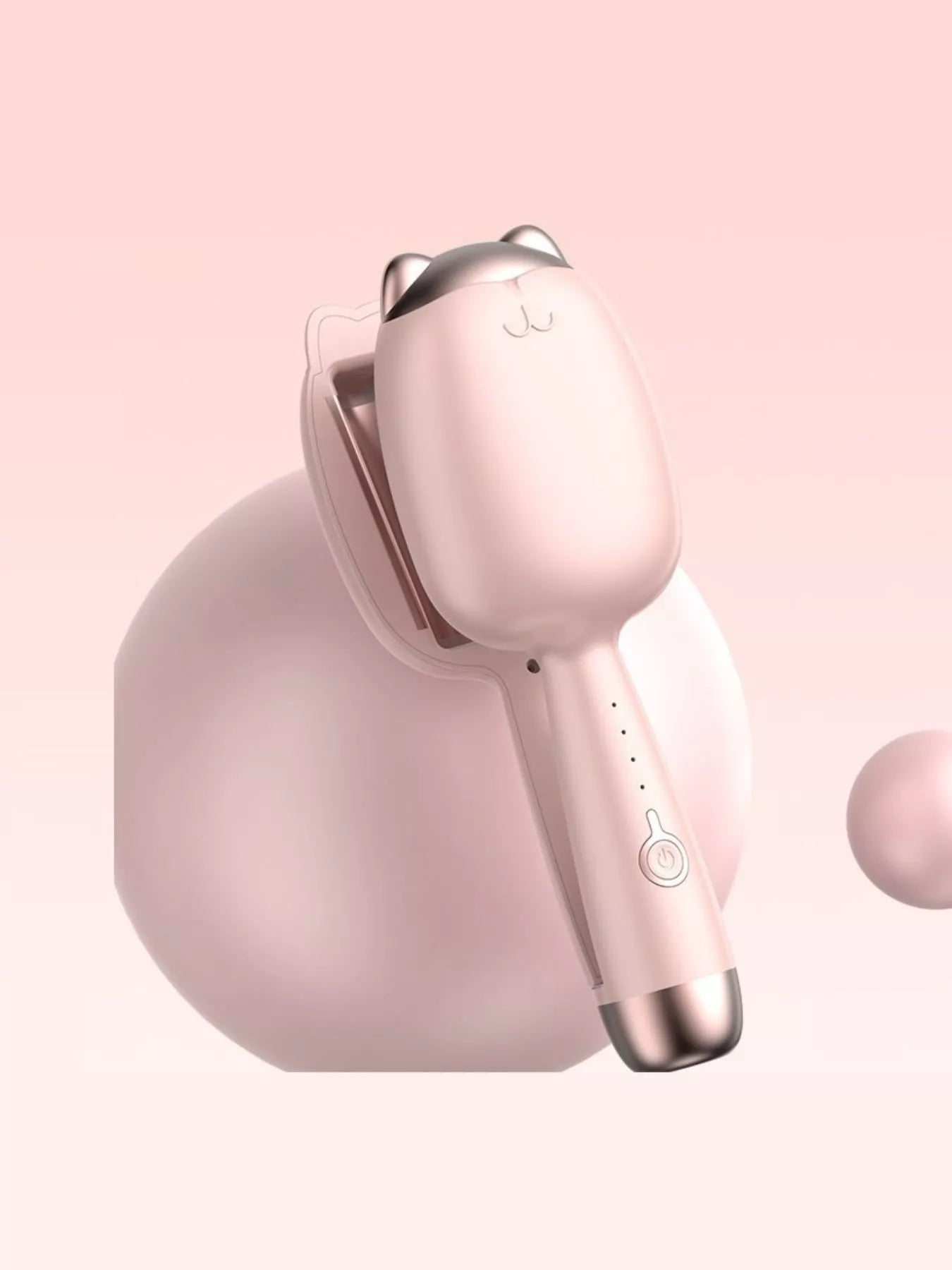 Cat Shaped Heated Curling Iron