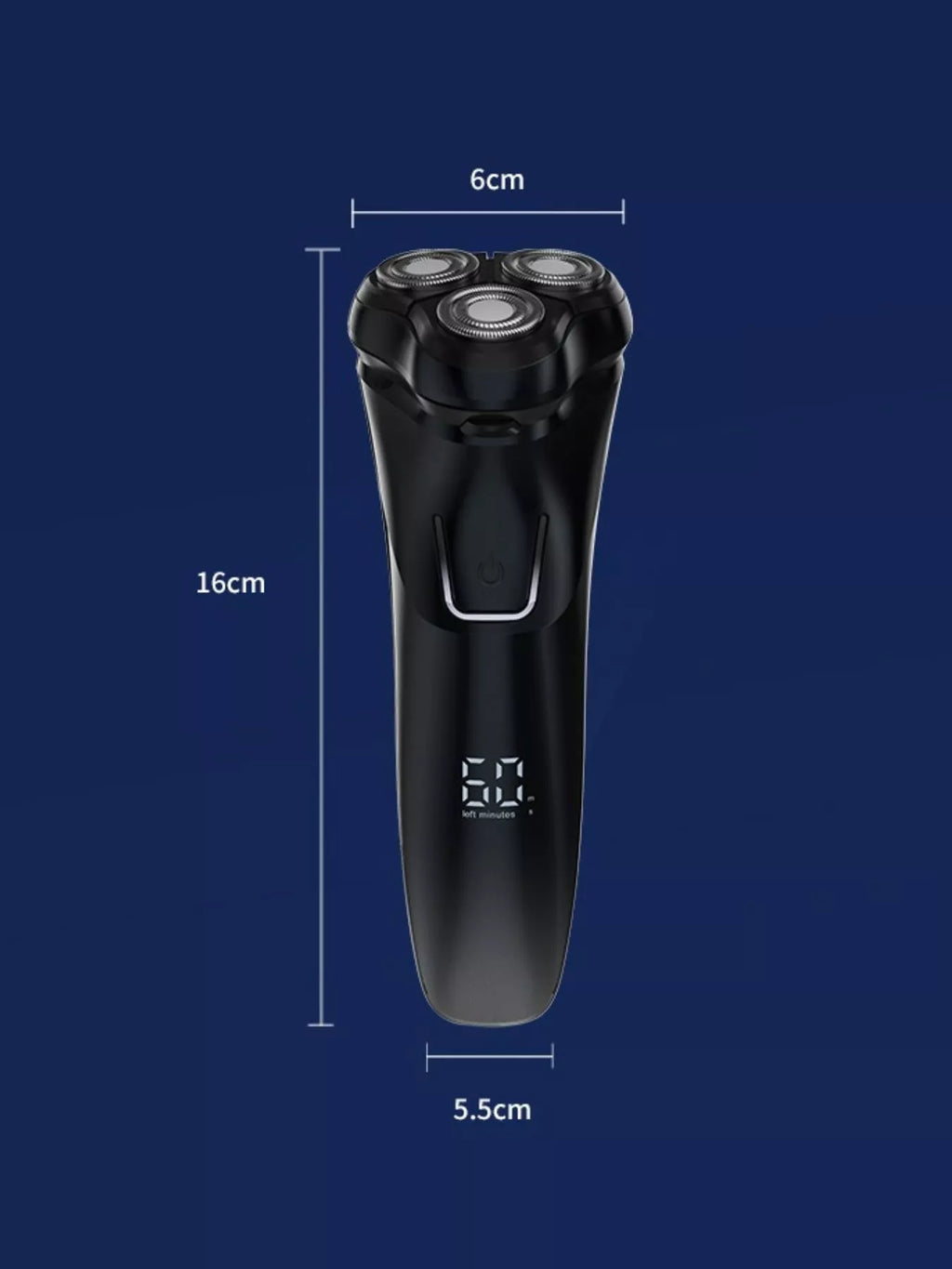 Rechargeable Rotary Shaver